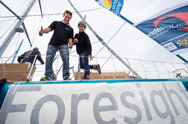 Conrad Colman (USA/NZL) Foresight Natural Energy - Vendée Globe © Jean-Louis Carli / DPPI / Vendée Globe